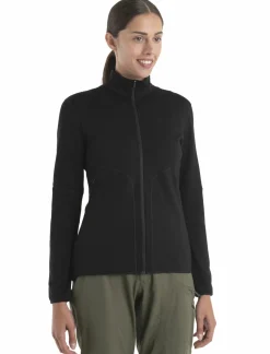 mmtsklep Polary I Bluzy-Bluza Damska Icebreaker Merino 560 Elemental II LS Zip