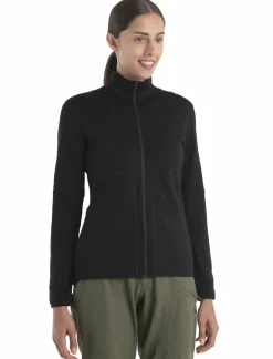 mmtsklep Polary I Bluzy-Bluza Icebreaker Merino 560 RealFleece Elemental Longsleeve Zip Women
