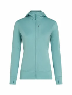 mmtsklep Polary I Bluzy-Bluza Icebreaker Merino 260 Quantum Longsleeve Zip Hoodie Women