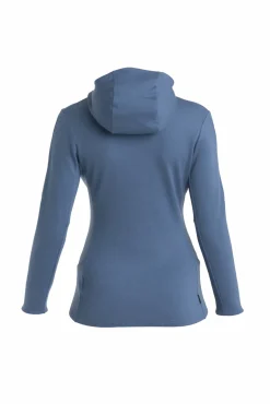 mmtsklep Polary I Bluzy-Bluza Icebreaker Merino 260 Quantum Longsleeve Zip Hoodie Women