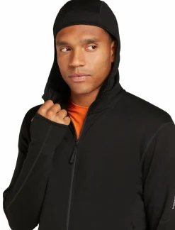mmtsklep Polary I Bluzy-Bluza Icebreaker Merino 360 RealFleece™ Elemental LS Zip Hoodie Men