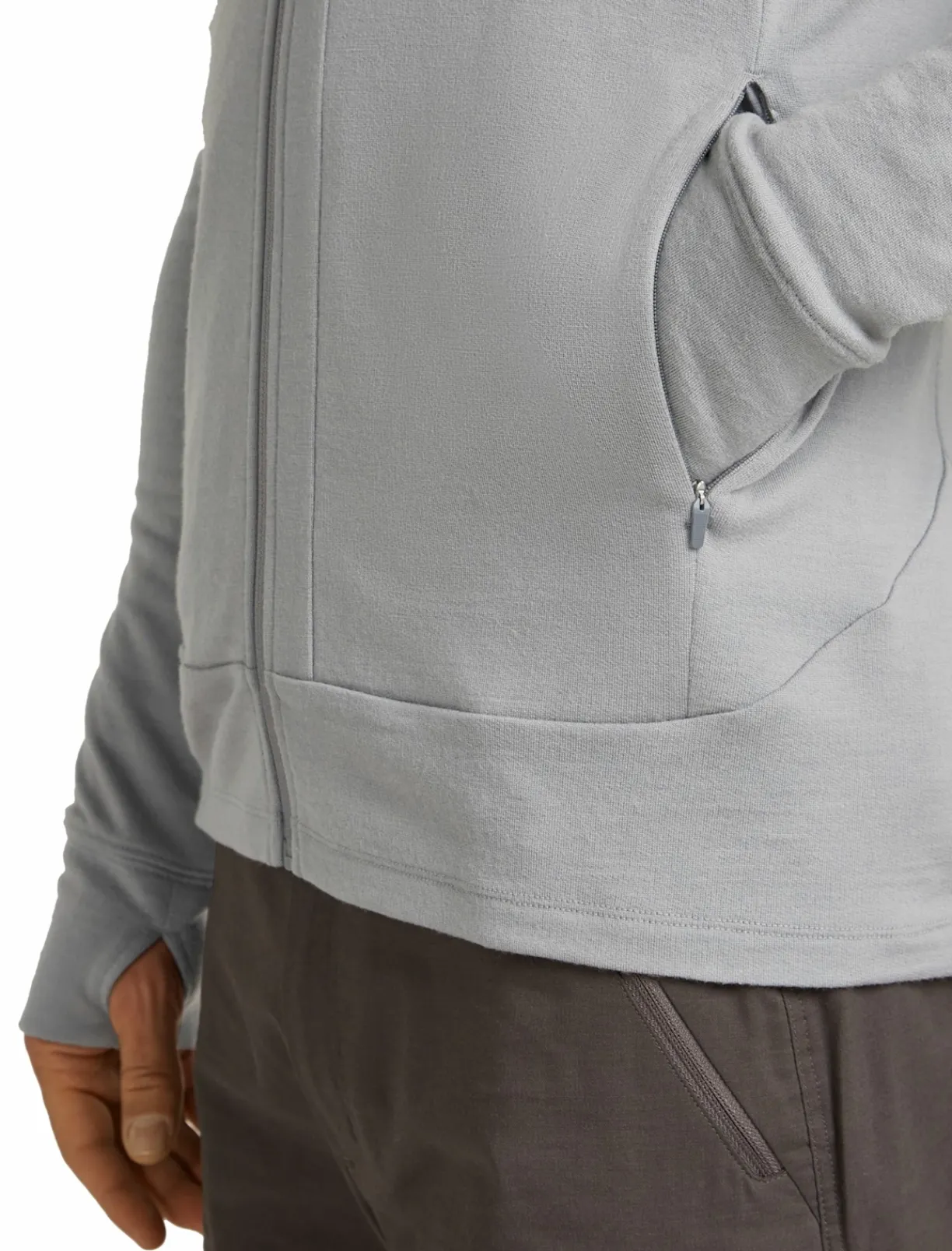 mmtsklep Polary I Bluzy-Bluza Icebreaker Merino 260 Quantum Long Sleeve Zip Jacket Men