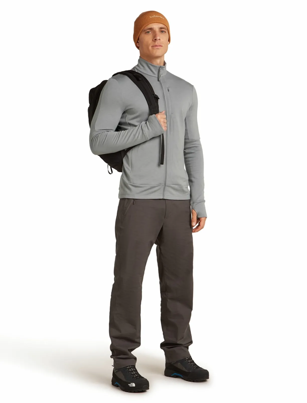 mmtsklep Polary I Bluzy-Bluza Icebreaker Merino 260 Quantum Long Sleeve Zip Jacket Men