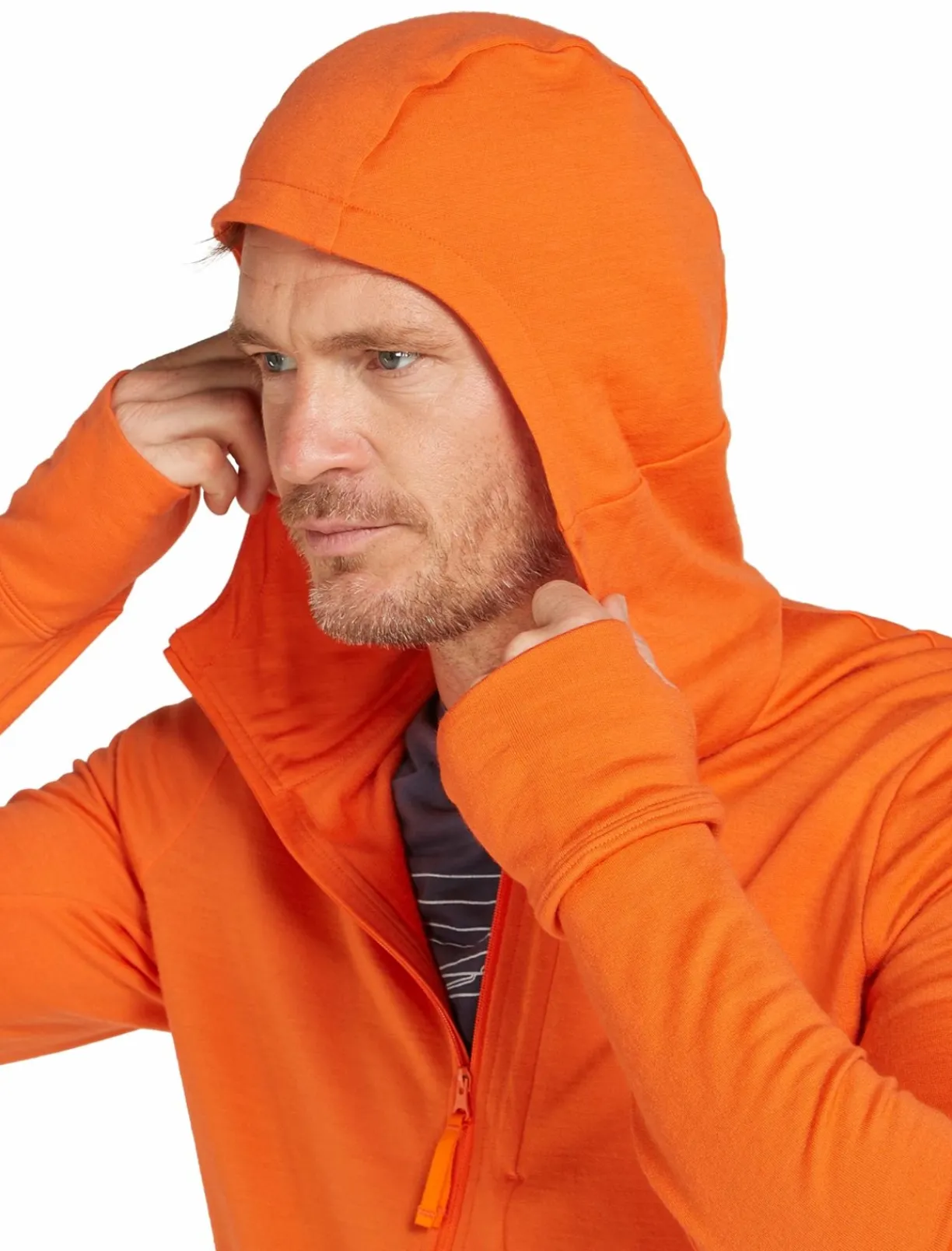 mmtsklep Polary I Bluzy-Bluza Icebreaker Merino 260 Quantum Long Sleeve Zip Hoodie Jacket Men