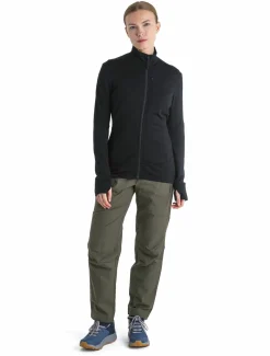 mmtsklep Polary I Bluzy-Bluza Icebreaker Merino 260 Quantum Longsleeve Zip Jacket Women