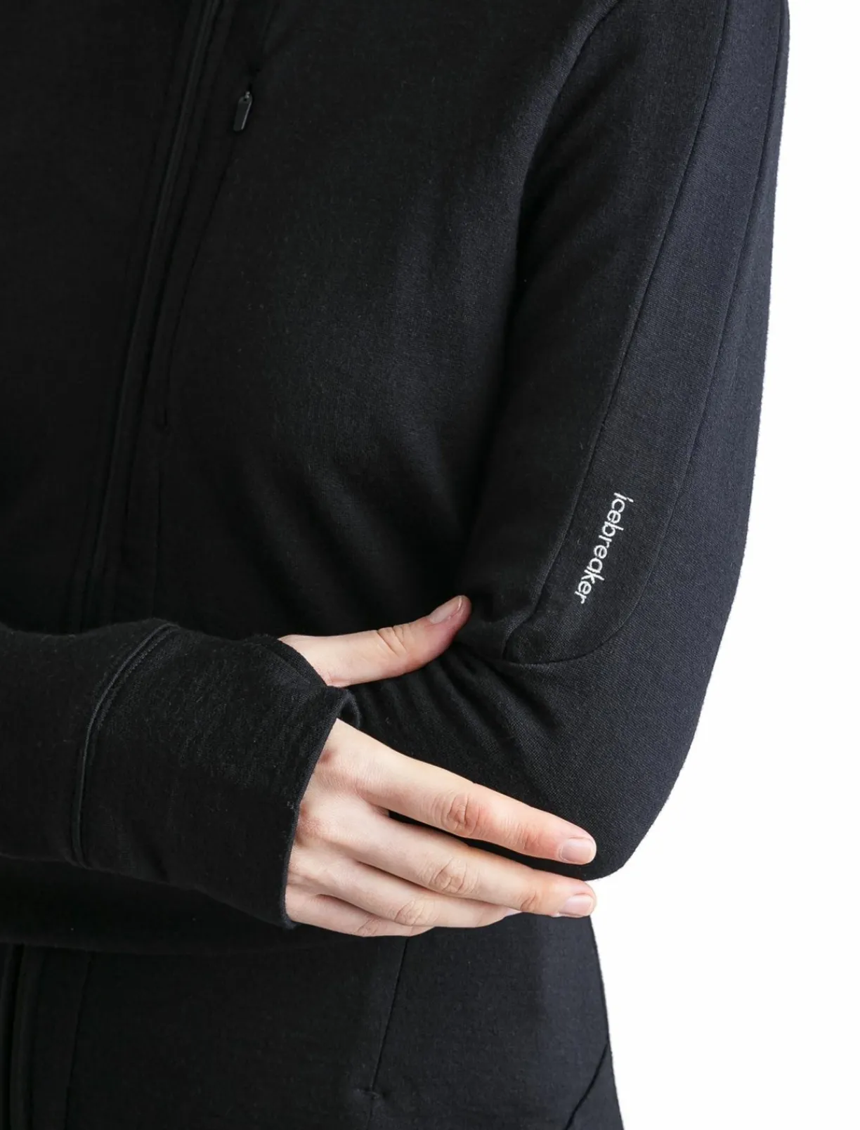 mmtsklep Polary I Bluzy-Bluza Icebreaker Merino 260 Quantum Longsleeve Zip Jacket Women