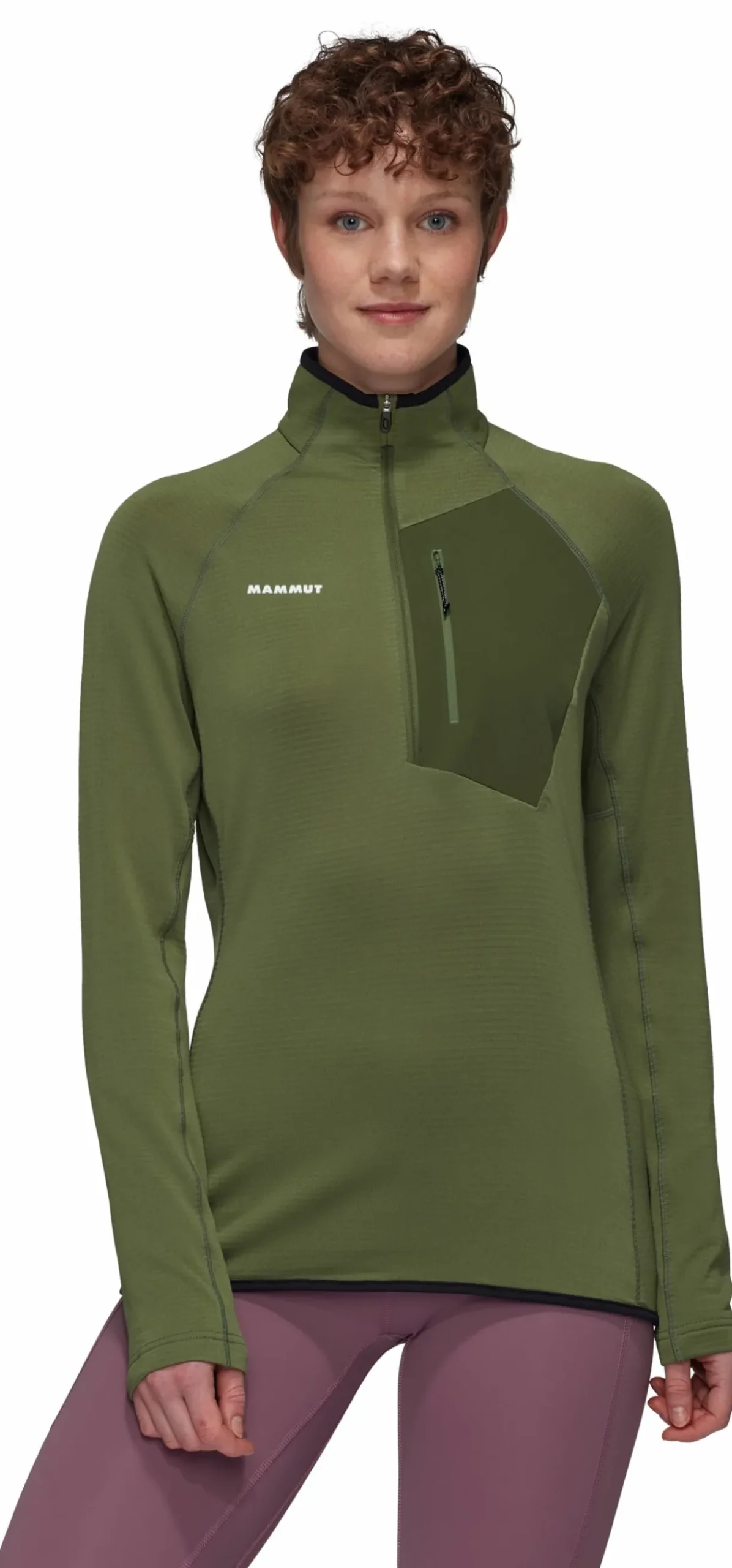 mmtsklep Polary I Bluzy-Bluza Mammut Aenergy Light ML Half Zip Pull Women