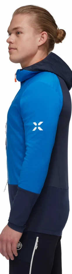 mmtsklep Kurtki I Kamizelki-Bluza Mammut Eiger Speed ML Hybrid Half Zip Hoodie Men