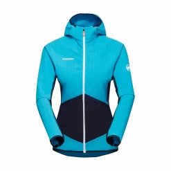 mmtsklep Polary I Bluzy-Bluza Mammut Eiger Speed ML Hybrid Hooded Jacket Women