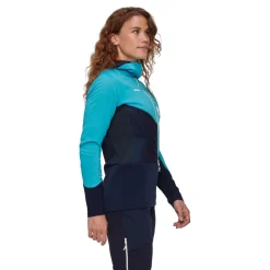 mmtsklep Kurtki I Kamizelki-Bluza Mammut Eiger Speed ML Hybrid Half Zip Hoodie Women