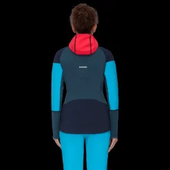 mmtsklep Polary I Bluzy-Bluza Mammut Eiswand Advanced ML Hooded Jacket Women