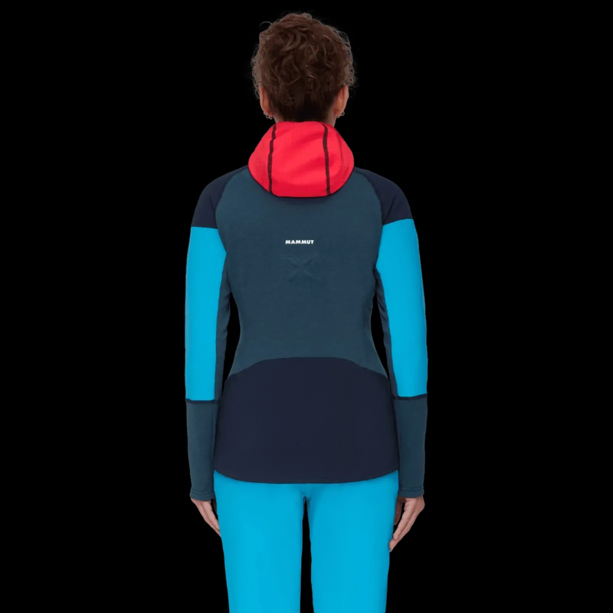 mmtsklep Polary I Bluzy-Bluza Mammut Eiswand Advanced ML Hooded Jacket Women