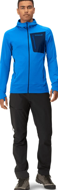 mmtsklep Polary I Bluzy-Bluza Norrona Falketind Power Grid Zip Hood Men