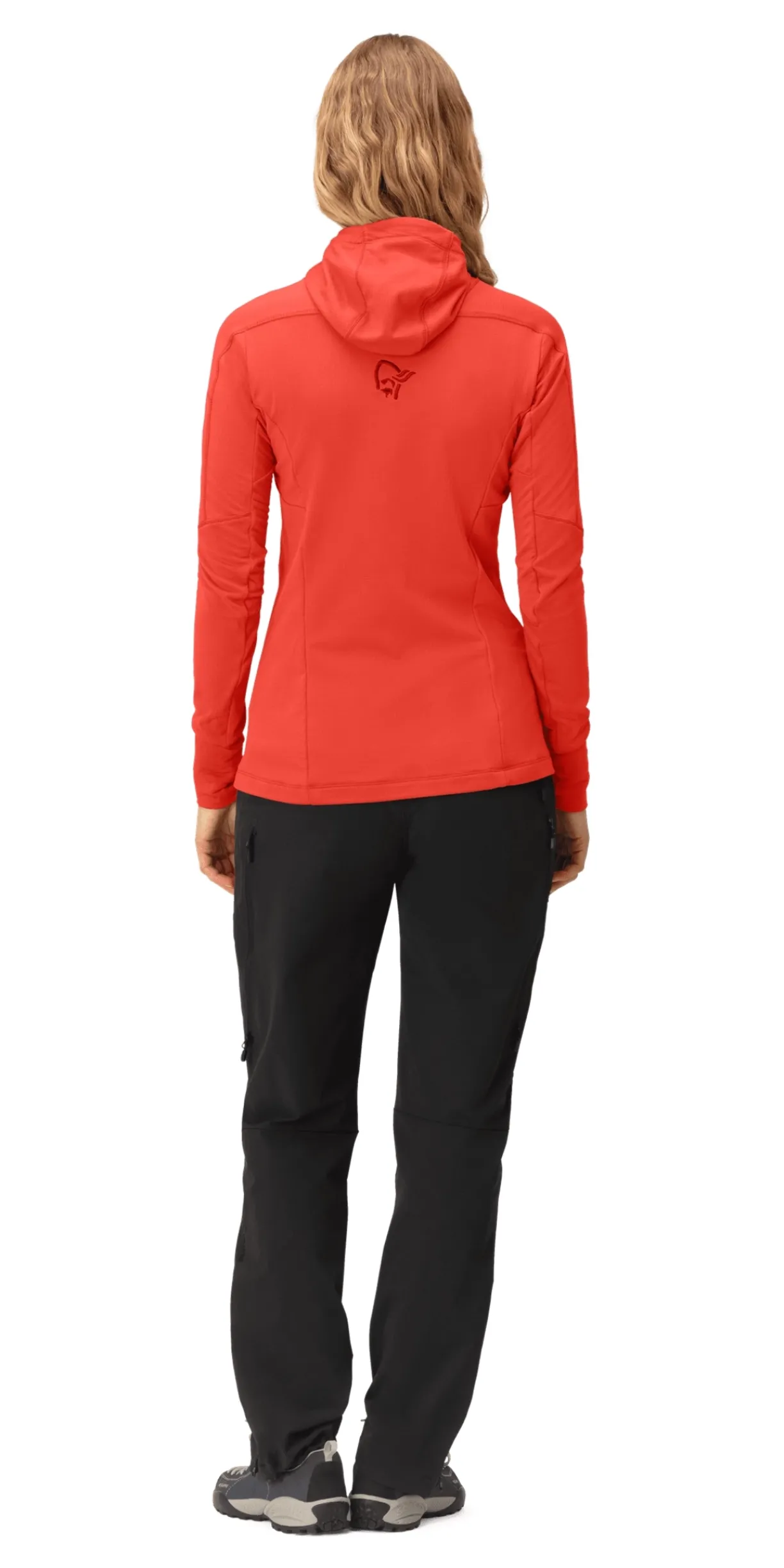 mmtsklep Polary I Bluzy-Bluza Norrona Falketind Power Grid Zip Hood Women
