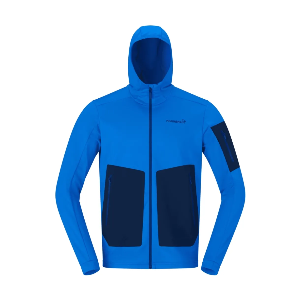 mmtsklep Polary I Bluzy-Bluza Norrona Falketind Warm2 Stretch Hood Men