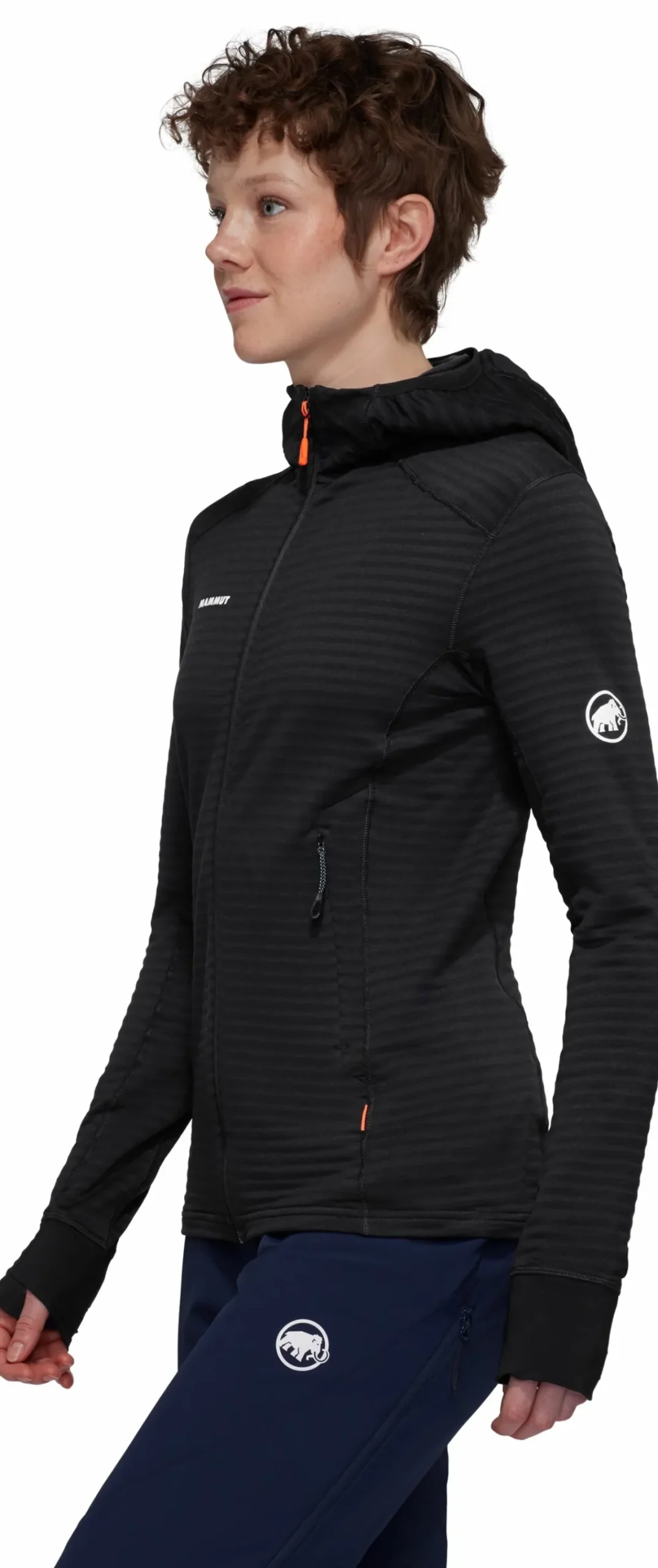 mmtsklep Polary I Bluzy-Bluza polarowa Mammut Taiss Light ML Hooded Jacket Women