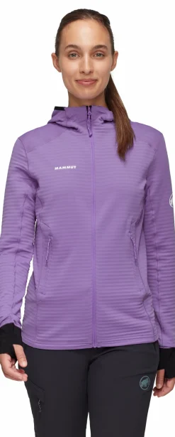 mmtsklep Polary I Bluzy-Bluza polarowa Mammut Taiss Light ML Hooded Jacket Women