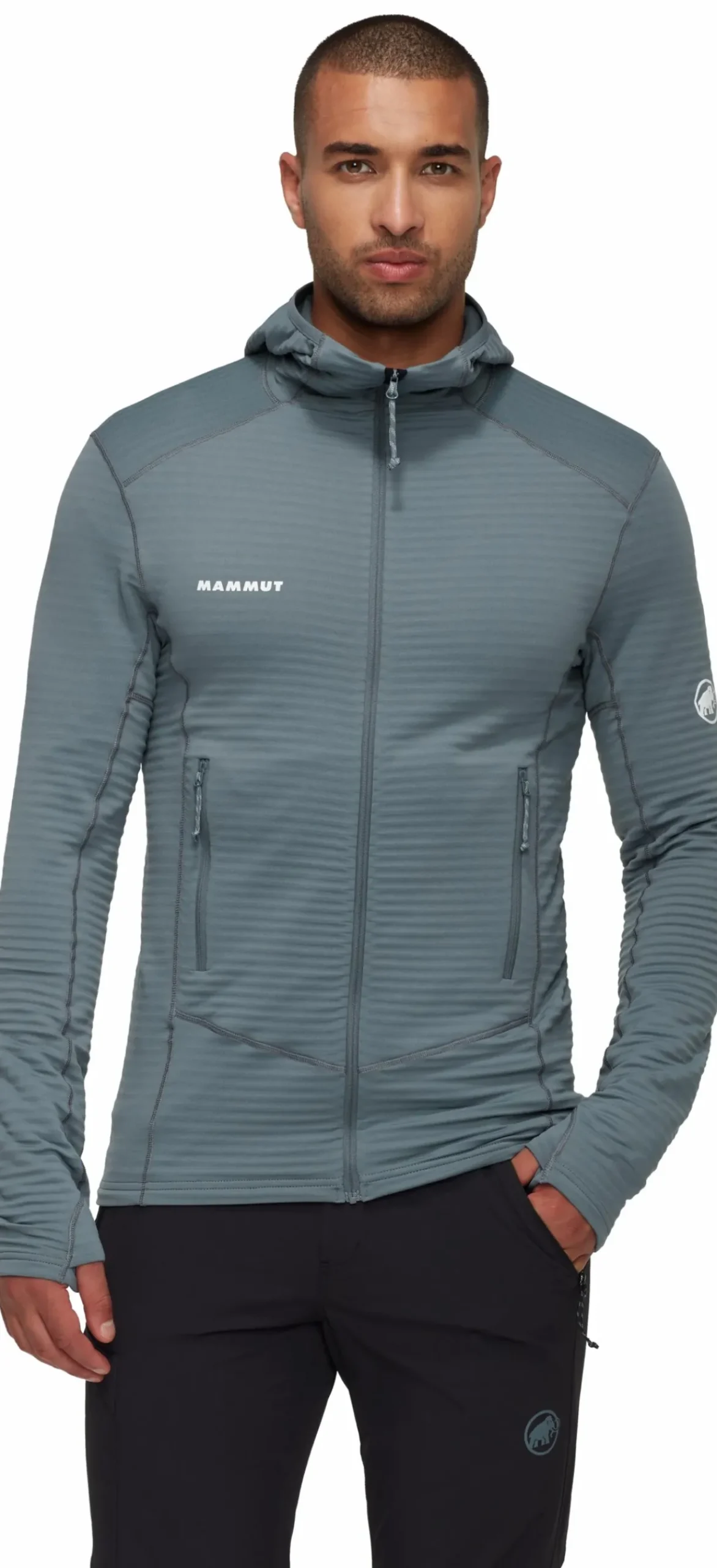 mmtsklep Polary I Bluzy-Bluza polarowa Mammut Taiss Light ML Hooded Jacket Men