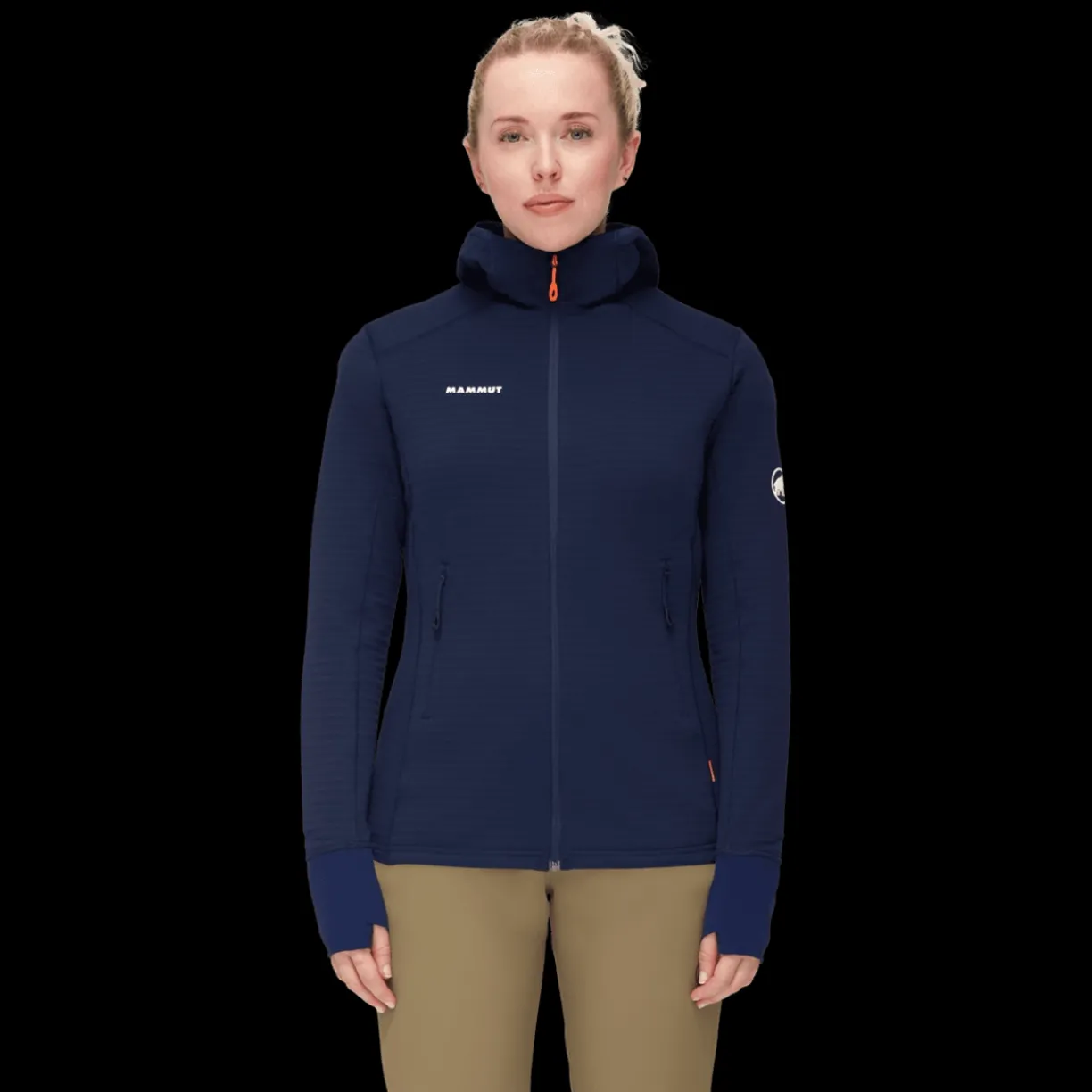 mmtsklep Polary I Bluzy-Bluza polarowa Mammut Taiss Light ML Hooded Jacket Women