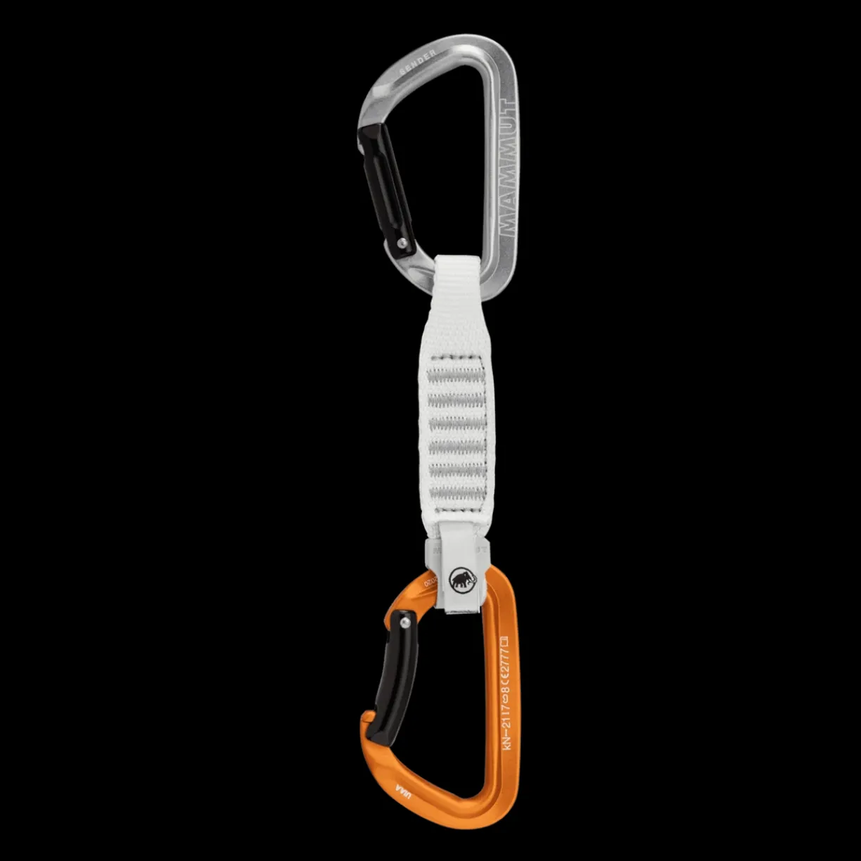 mmtsklep Karabinki I Ekspresy-Ekspres Mammut Sender Keylock 12 cm Quickdraw