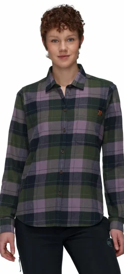 mmtsklep Koszulki I Koszule-Koszula Mammut Trovat Longsleeve Shirt Women