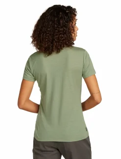 mmtsklep Koszulki I Koszule-Koszulka Damska Icebreaker Merino Tech Lite III SS Tee Van Camp