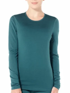 mmtsklep Koszulki I Koszule|Bielizna Termoaktywna-Koszulka Icebreaker Merino 200 Oasis Longsleeve Crew Thermal Top Women