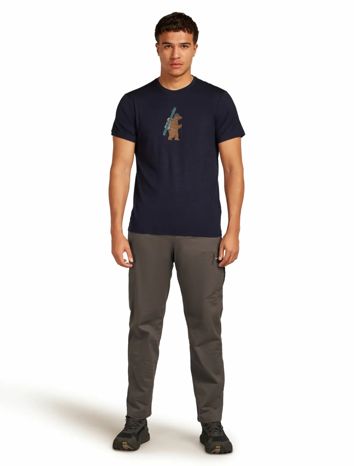 mmtsklep Koszulki I Koszule-Koszulka Icebreaker Merino Tech Lite SS Tee Bear Tour Men