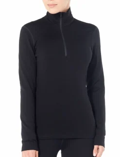 mmtsklep Koszulki I Koszule|Bielizna Termoaktywna-Koszulka Icebreaker Merino 260 Tech Longsleeve Half Zip Thermal Top Women