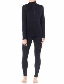 mmtsklep Koszulki I Koszule|Bielizna Termoaktywna-Koszulka Icebreaker Merino 260 Tech Longsleeve Half Zip Thermal Top Women