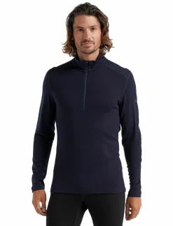 mmtsklep Koszulki I Koszule|Bielizna Termoaktywna-Koszulka Icebreaker Merino 260 Tech Longsleeve Half Zip Thermal Top Men