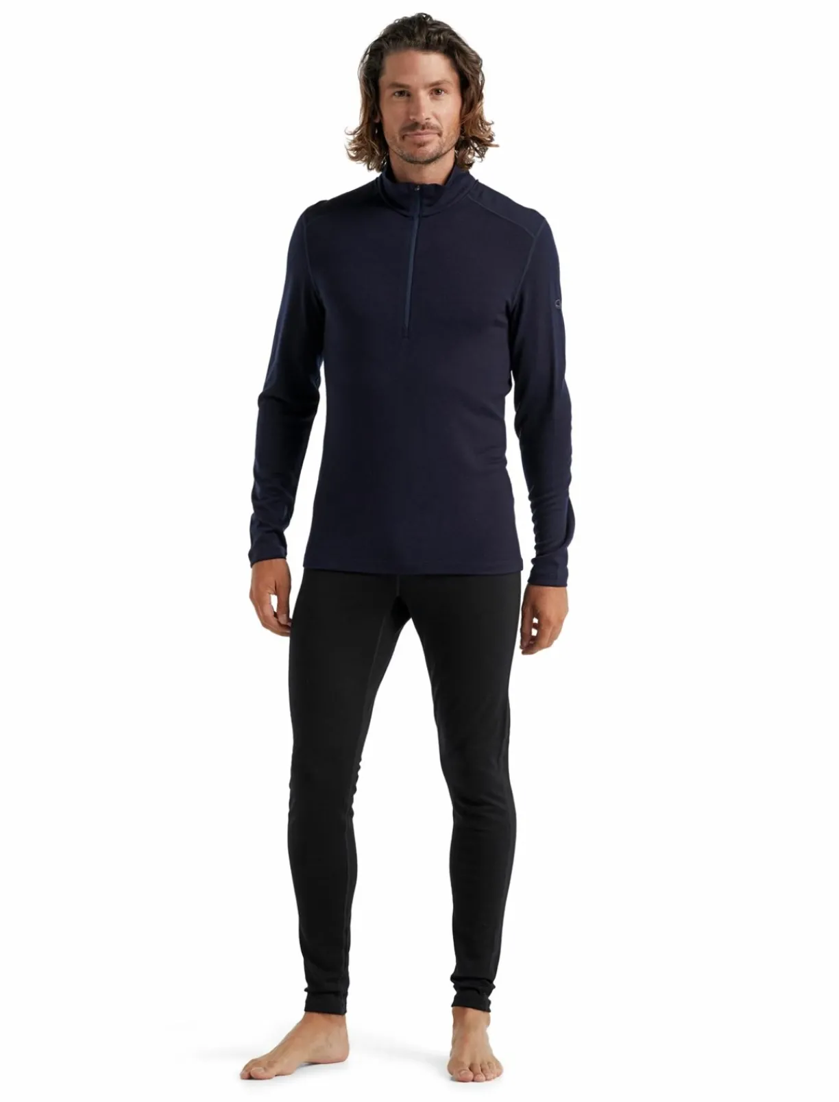 mmtsklep Koszulki I Koszule|Bielizna Termoaktywna-Koszulka Icebreaker Merino 260 Tech Longsleeve Half Zip Thermal Top Men