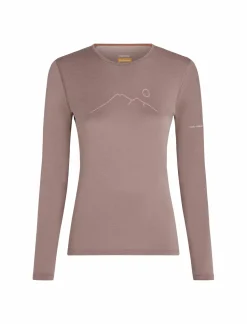 mmtsklep Koszulki I Koszule|Bielizna Termoaktywna-Koszulka Icebreaker Merino 200 Oasis LS Crewe Rainer Ridge Women
