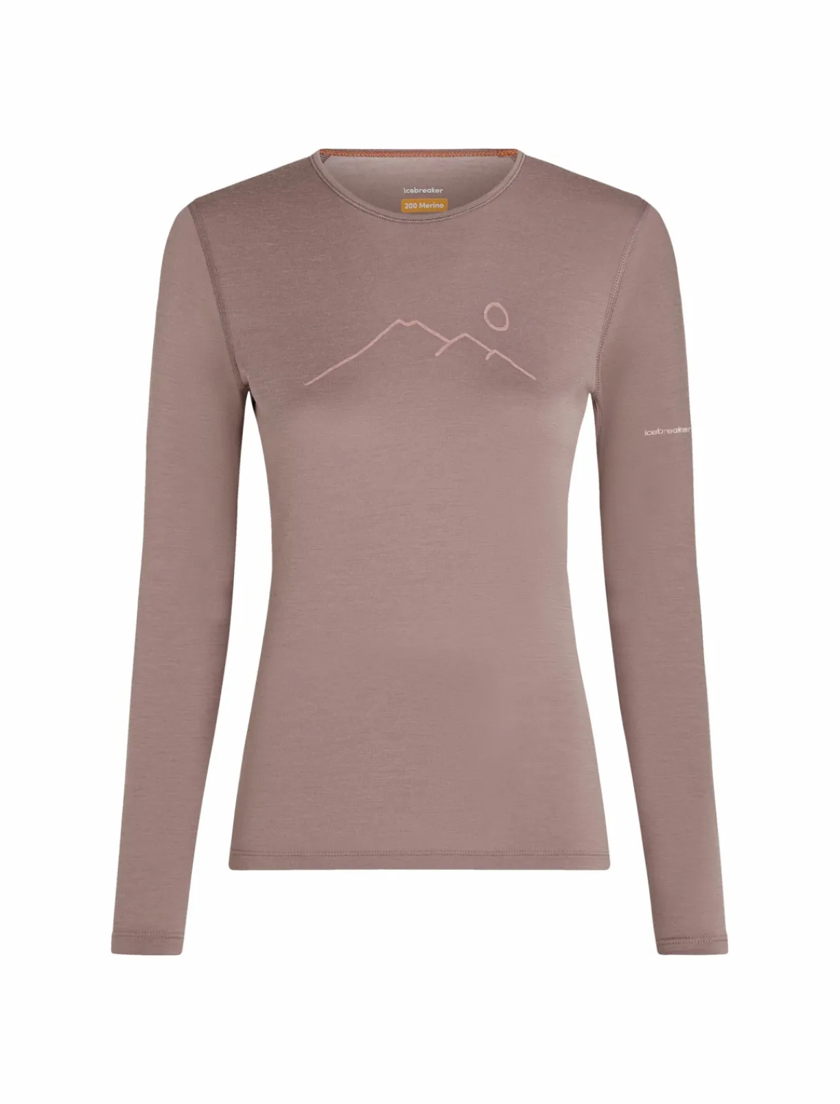 mmtsklep Koszulki I Koszule|Bielizna Termoaktywna-Koszulka Icebreaker Merino 200 Oasis LS Crewe Rainer Ridge Women