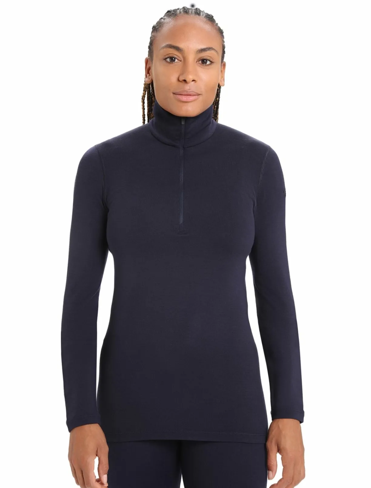 mmtsklep Koszulki I Koszule|Bielizna Termoaktywna-Koszulka Icebreaker Merino 260 Tech Longsleeve Half Zip Thermal Top Women