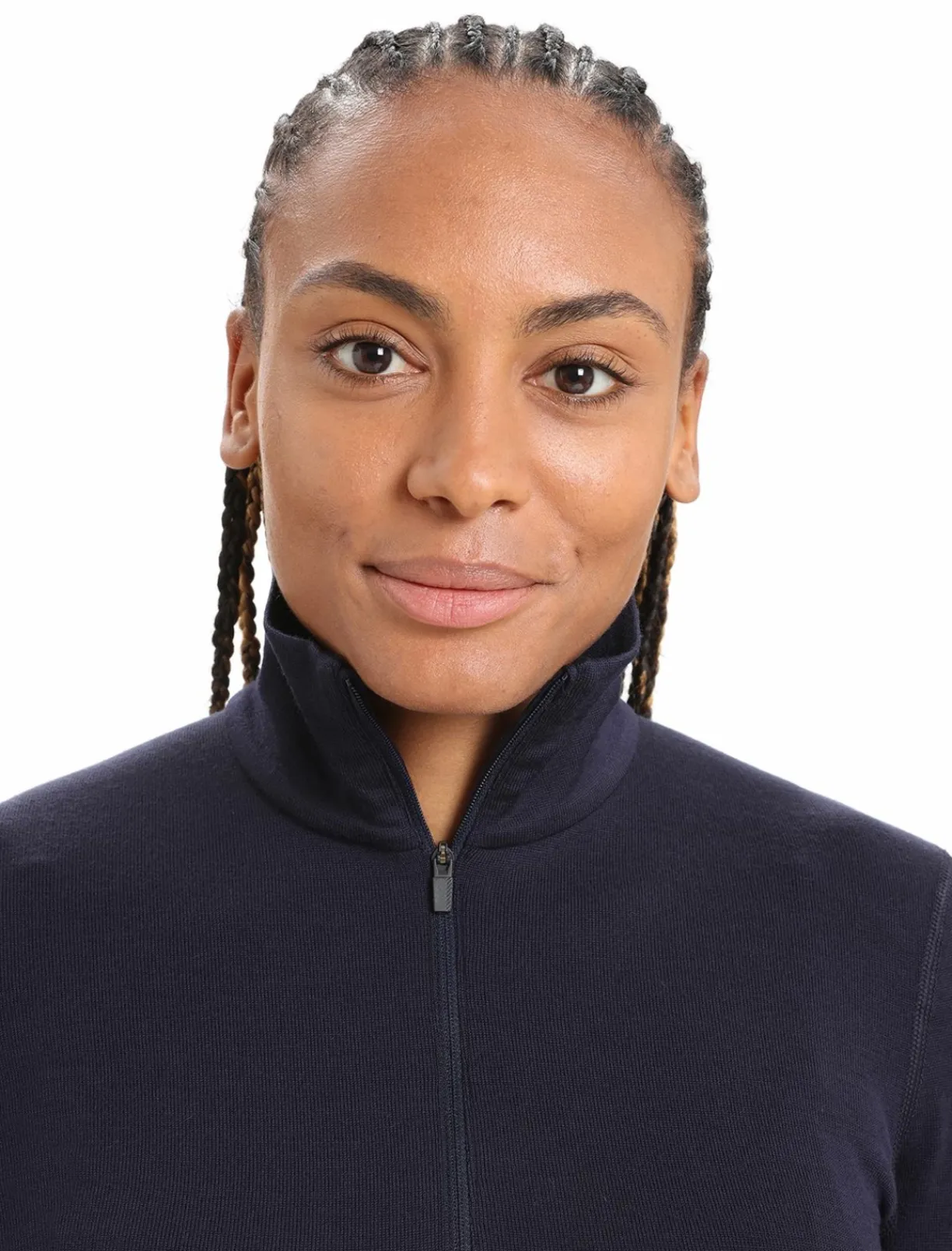 mmtsklep Koszulki I Koszule|Bielizna Termoaktywna-Koszulka Icebreaker Merino 260 Tech Longsleeve Half Zip Thermal Top Women