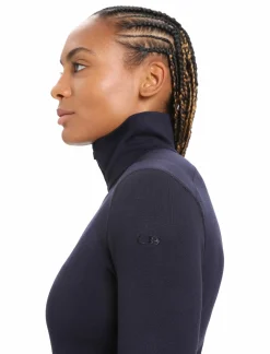 mmtsklep Koszulki I Koszule|Bielizna Termoaktywna-Koszulka Icebreaker Merino 260 Tech Longsleeve Half Zip Thermal Top Women