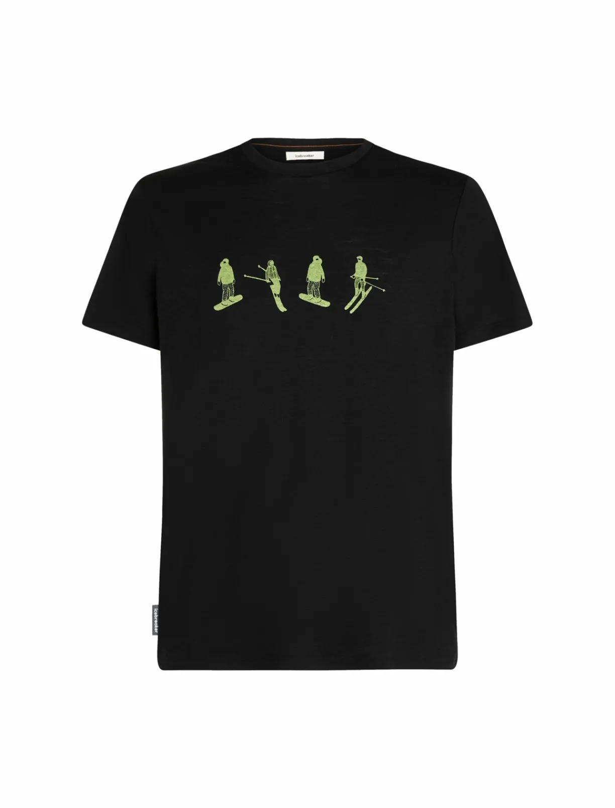 mmtsklep Koszulki I Koszule-Koszulka Icebreaker Merino Tech Lite SS Tee Snow Day Men