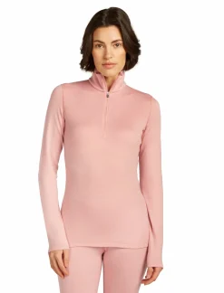 mmtsklep Koszulki I Koszule|Bielizna Termoaktywna-Koszulka Icebreaker Merino 260 Tech Longsleeve Half Zip Thermal Top Women