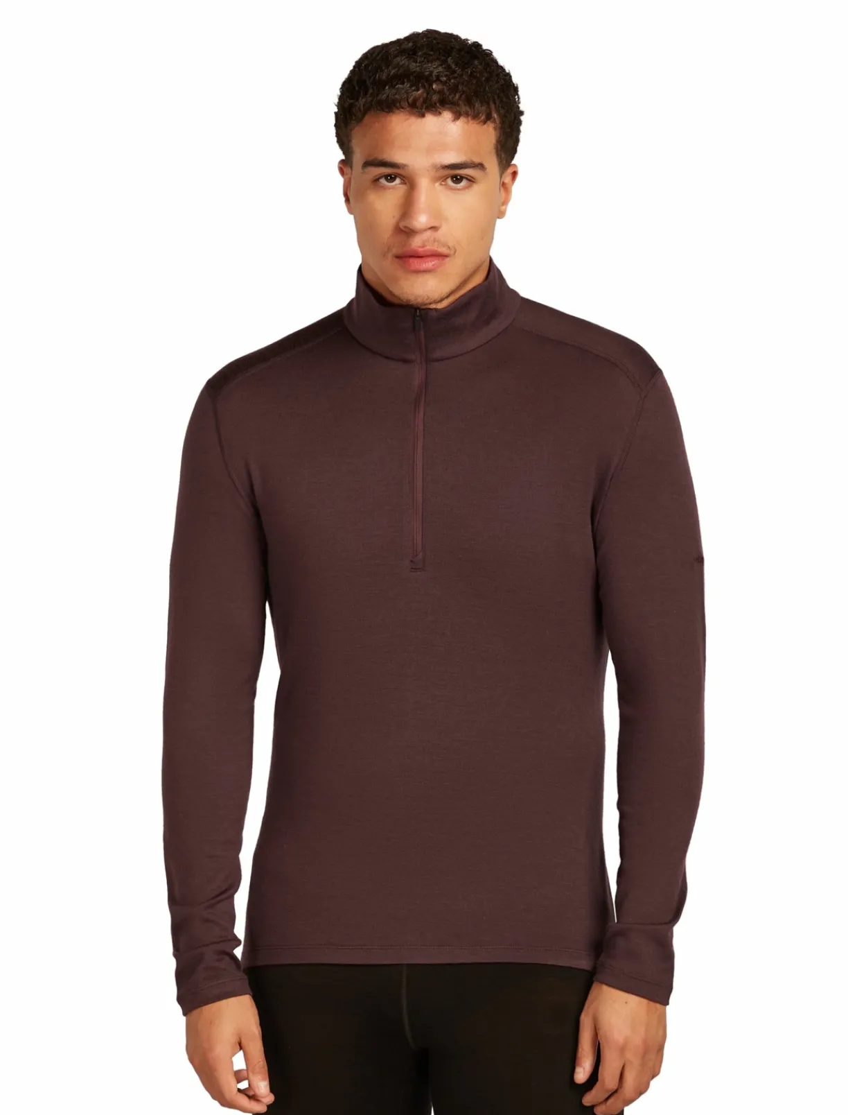 mmtsklep Koszulki I Koszule|Bielizna Termoaktywna-Koszulka Icebreaker Merino 260 Tech Longsleeve Half Zip Thermal Top Men