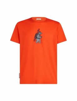 mmtsklep Koszulki I Koszule-Koszulka Icebreaker Merino Tech Lite SS Tee Bear Tour Men