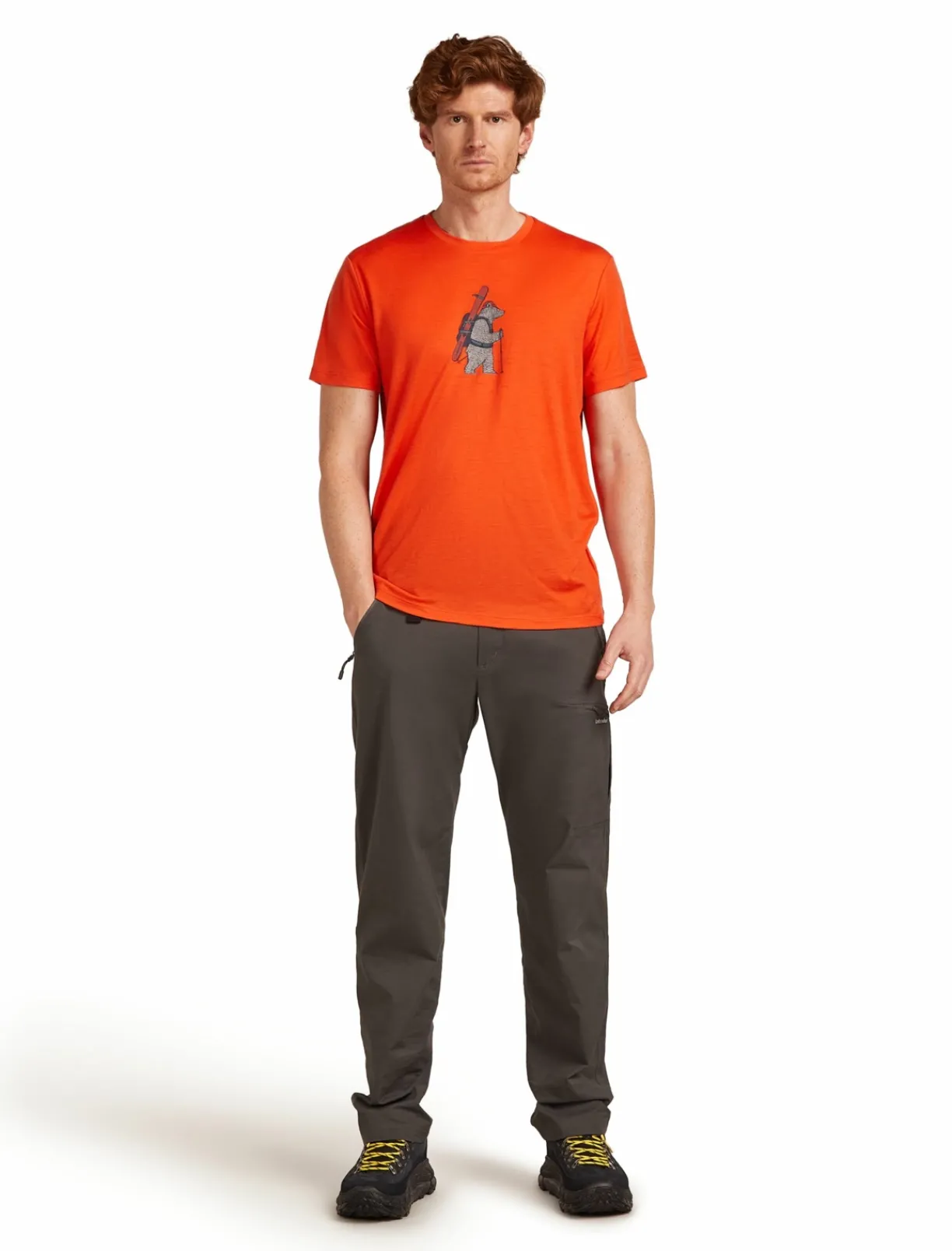 mmtsklep Koszulki I Koszule-Koszulka Icebreaker Merino Tech Lite SS Tee Bear Tour Men