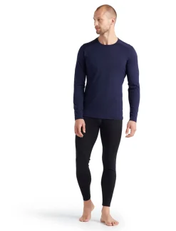 mmtsklep Bielizna Termoaktywna|Koszulki I Koszule-Koszulka Icebreaker Merino 200 Oasis Longsleeve Crew Thermal Top Men
