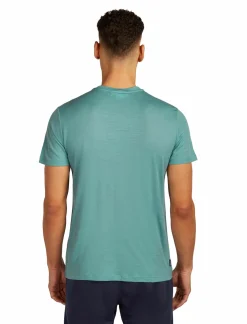 mmtsklep Koszulki I Koszule-Koszulka Icebreaker Merino Tech Lite SS Tee Wordmark Men