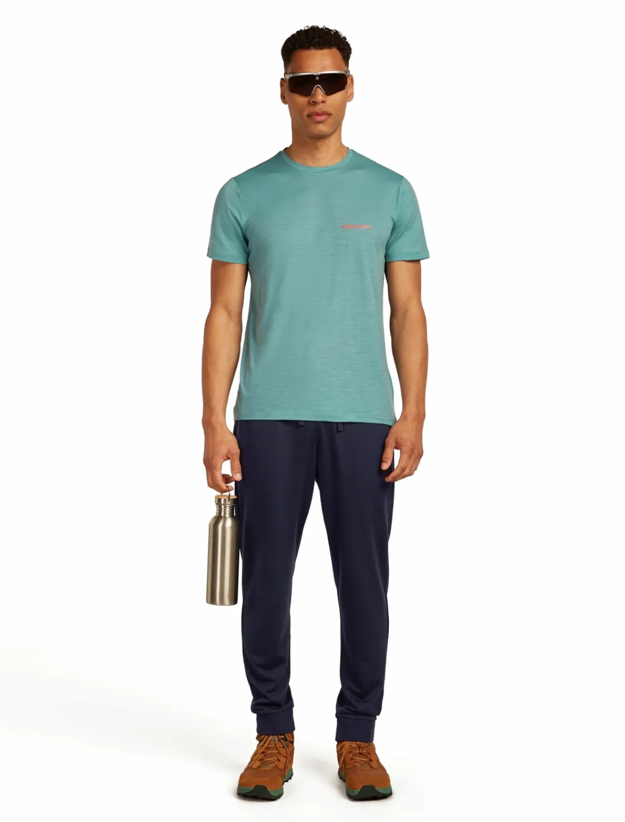 mmtsklep Koszulki I Koszule-Koszulka Icebreaker Merino Tech Lite SS Tee Wordmark Men