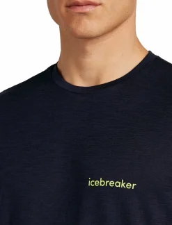 mmtsklep Koszulki I Koszule-Koszulka Icebreaker Merino Tech Lite SS Tee Wordmark Men