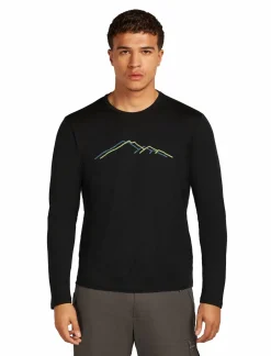 mmtsklep Koszulki I Koszule-Koszulka Icebreaker Merino Tech Lite LS Tee Rainer Ridge Men