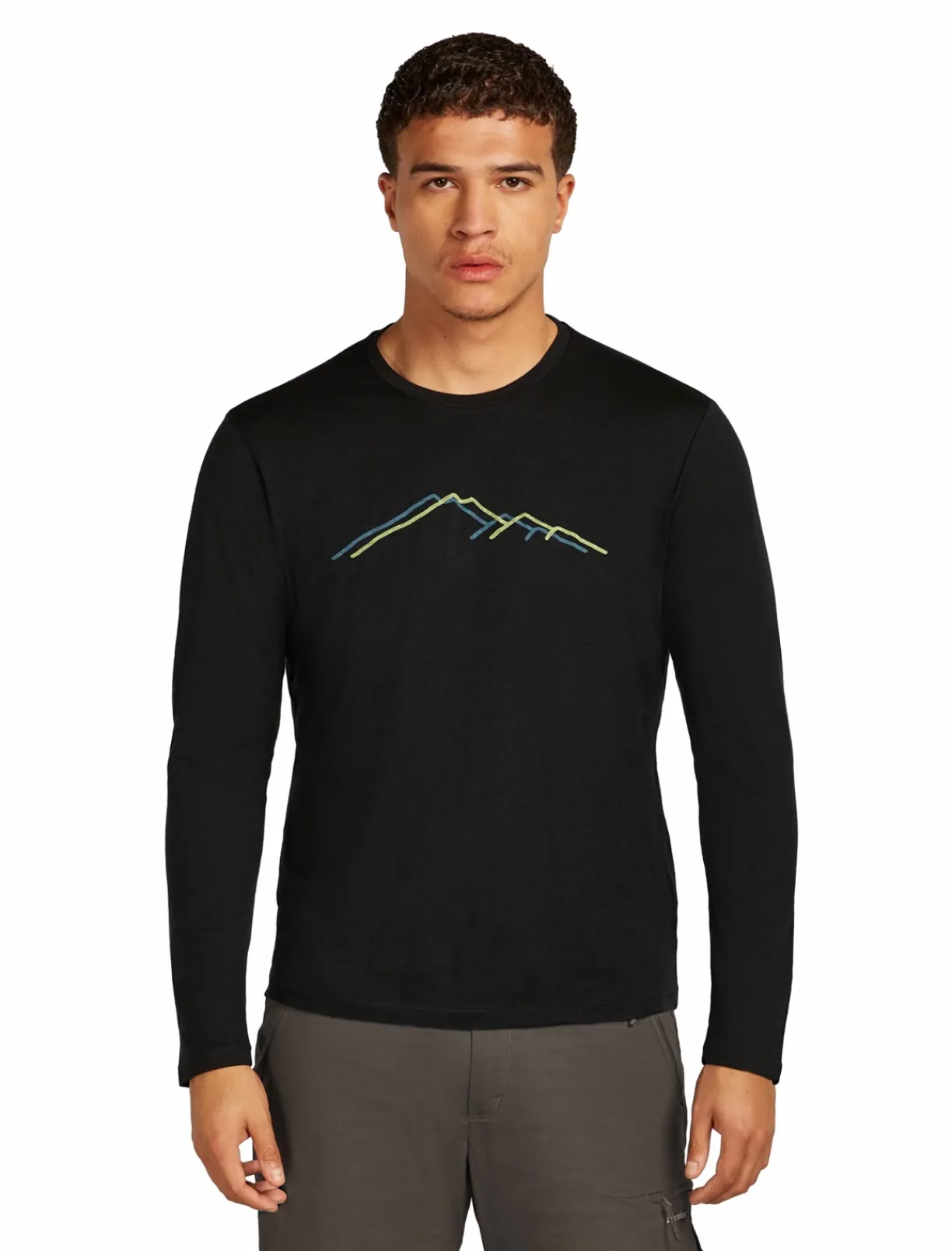 mmtsklep Koszulki I Koszule-Koszulka Icebreaker Merino Tech Lite LS Tee Rainer Ridge Men