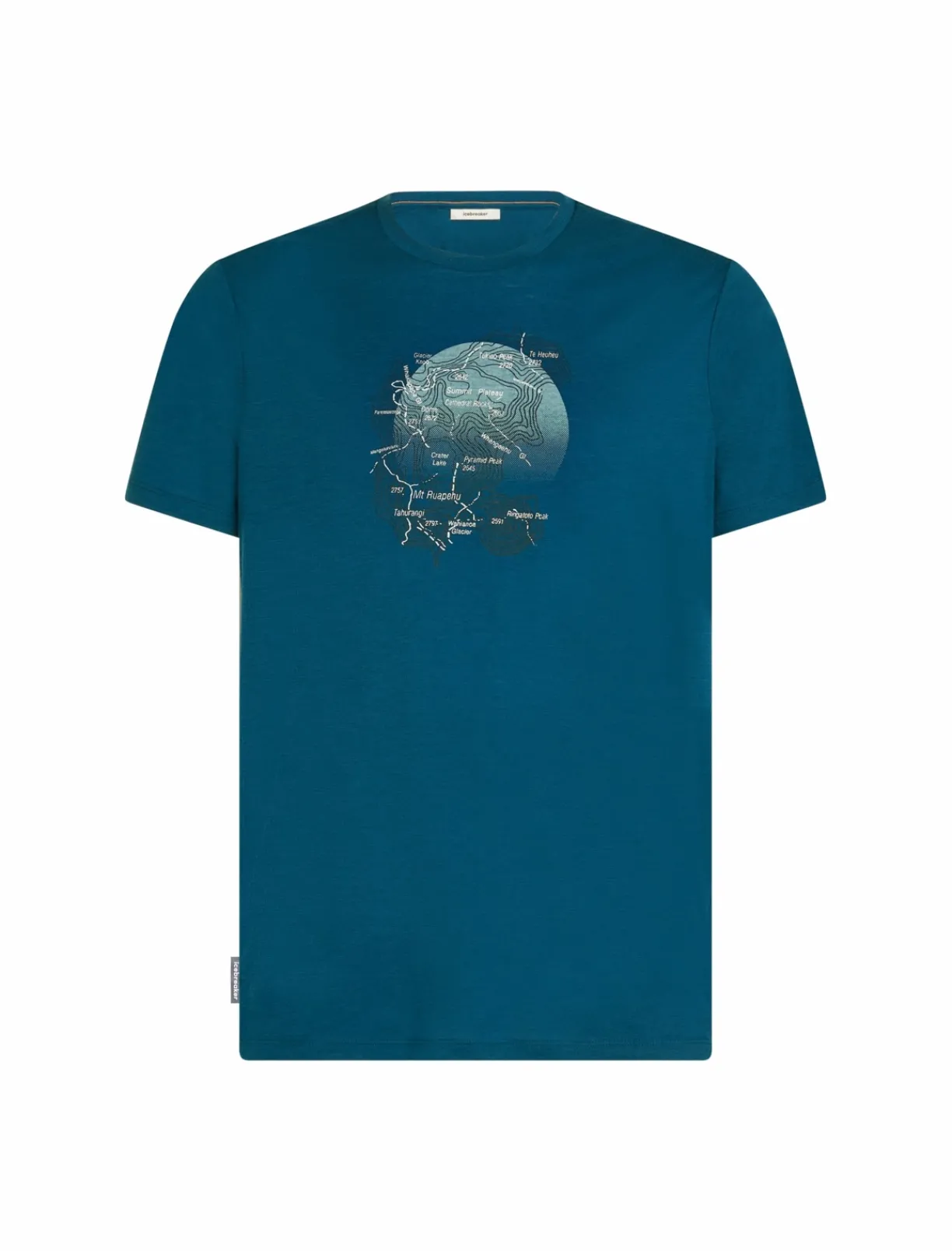 mmtsklep Koszulki I Koszule-Koszulka Icebreaker Merino Tech Lite SS Tee Ruapehu Round Men