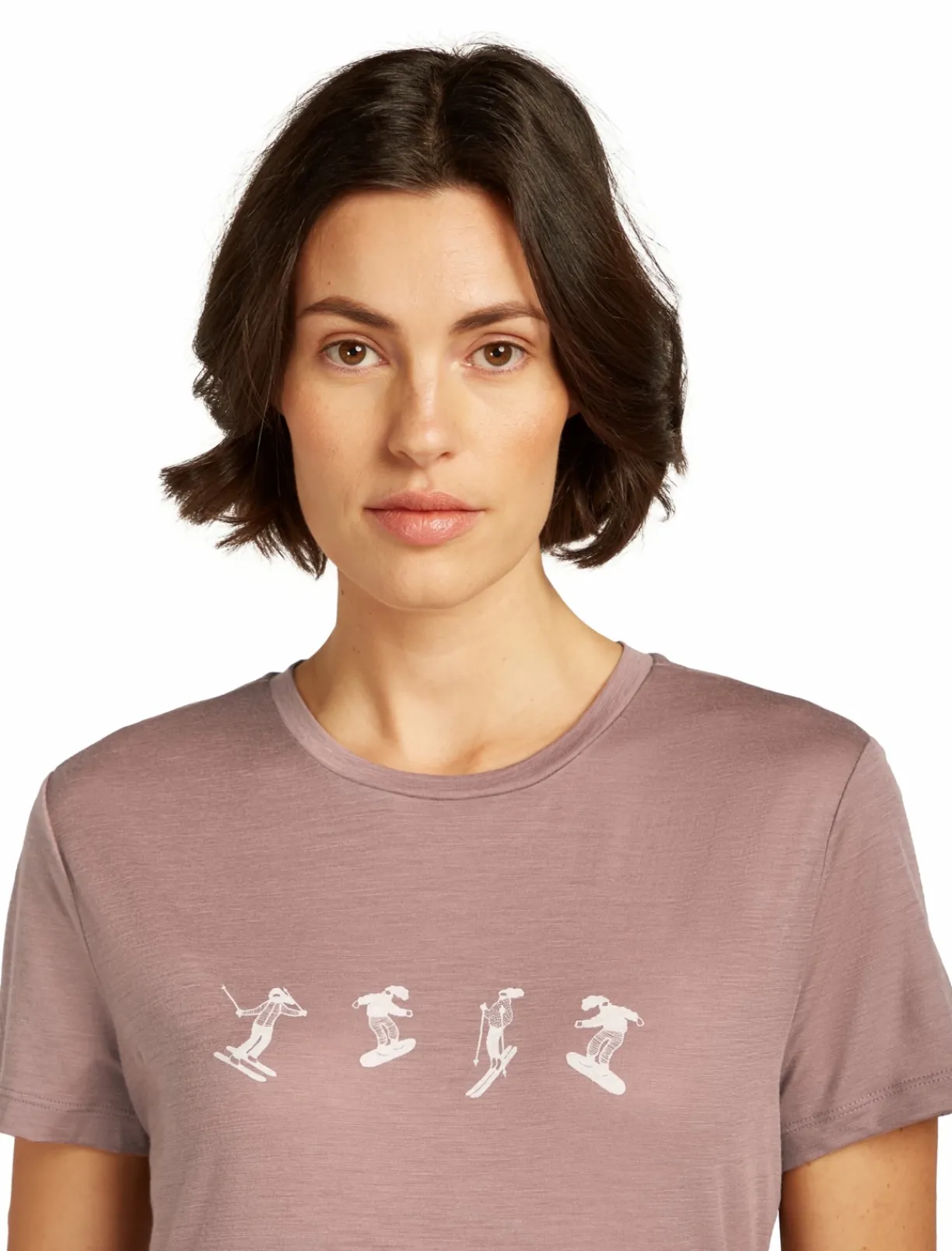 mmtsklep Koszulki I Koszule|Koszulki I Koszule-Koszulka Icebreaker Merino 150 Tech Lite Short Sleeve Snow Day Women